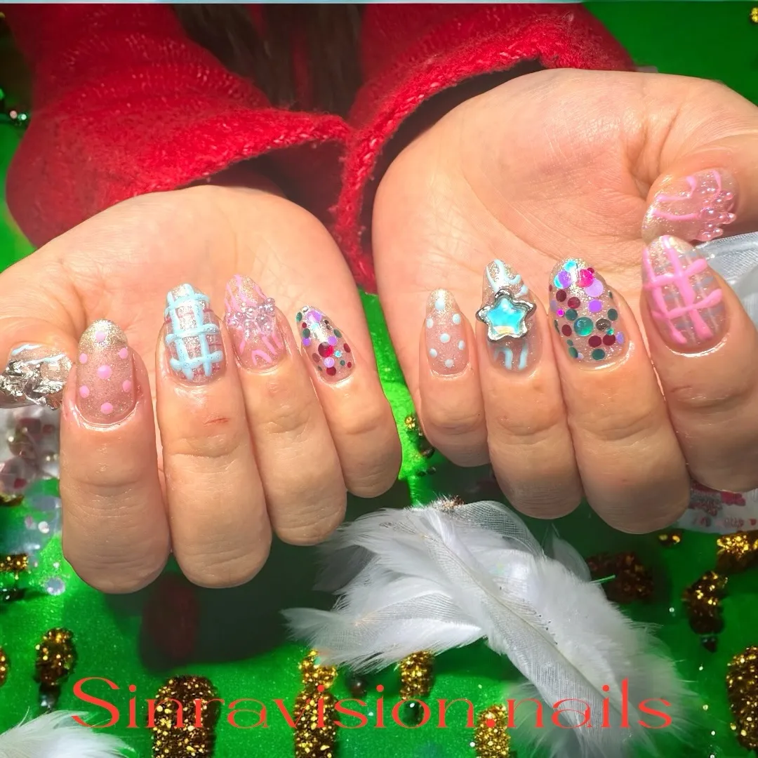 💎💎💎ピンク×ブルー💎💎💎