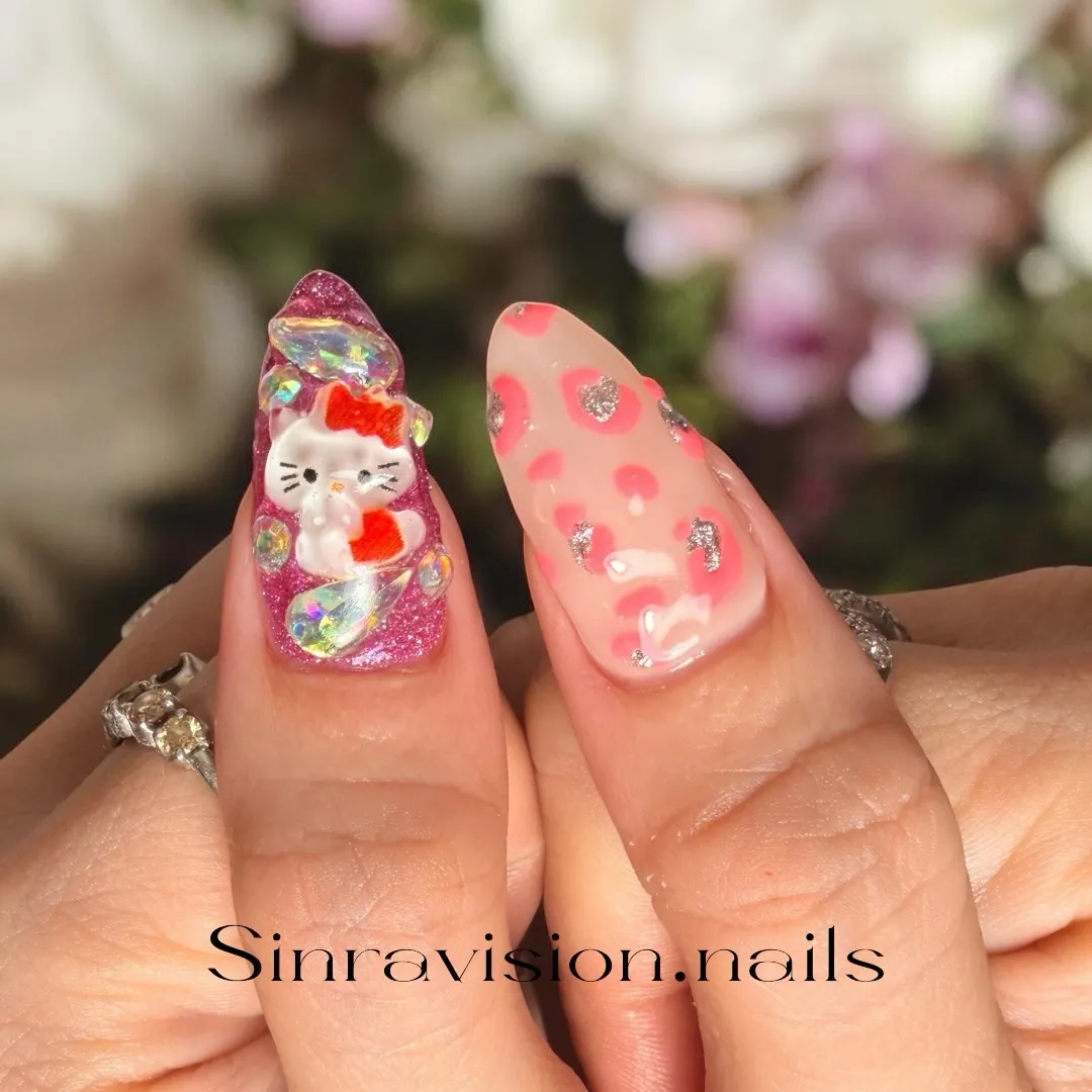 🎀🎀🎀ピンクのレオパード🎀🎀🎀