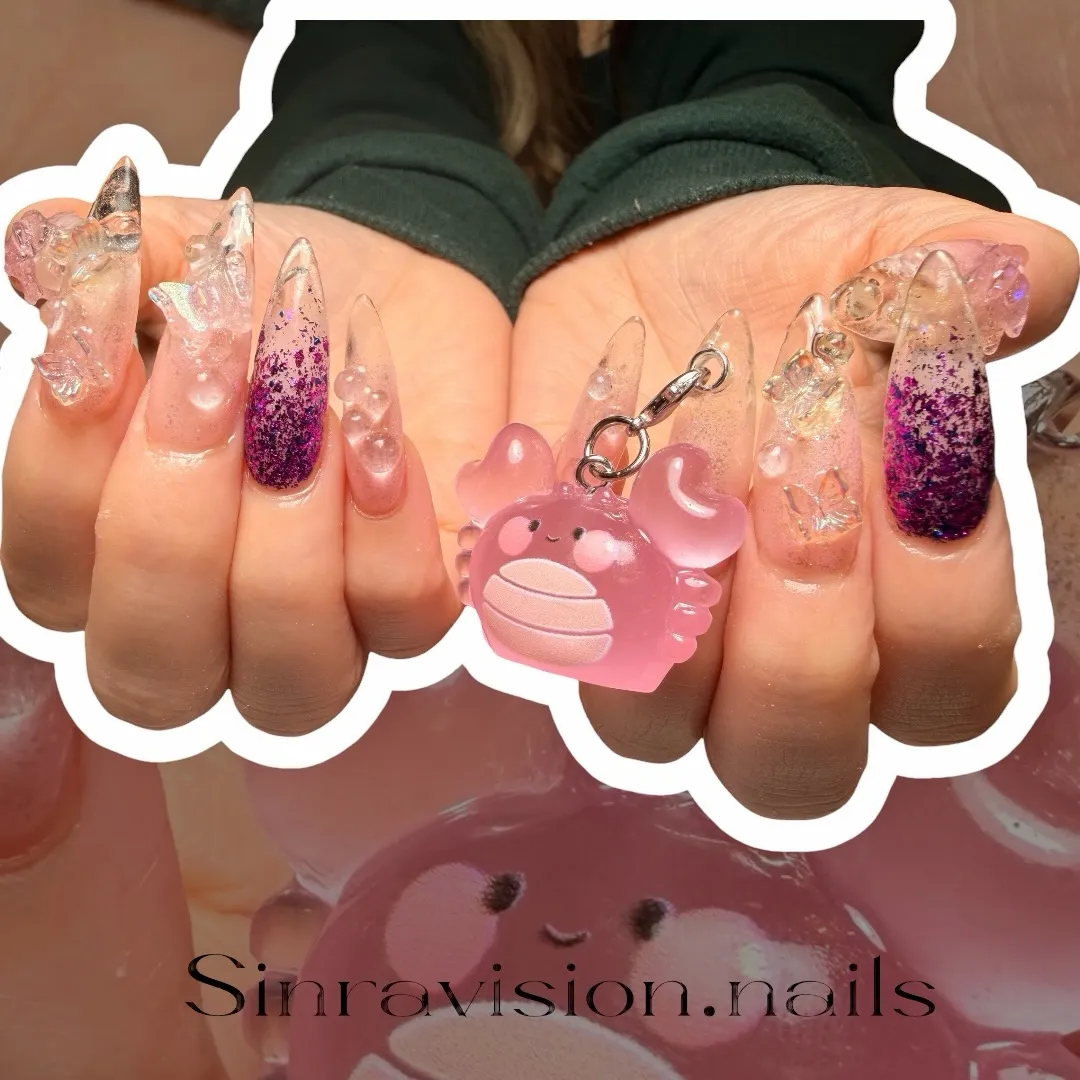 🦀🦀🦀ピンクと蟹🦀🦀🦀